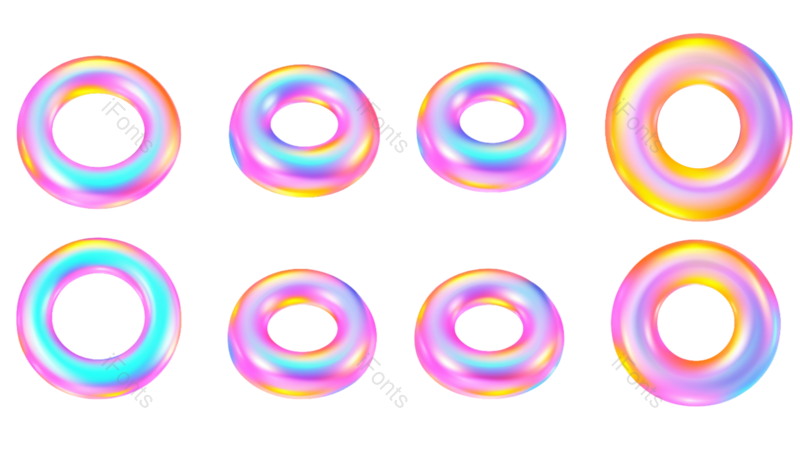 装饰图片,形状元素,夏天PNG,几何形状免抠素材